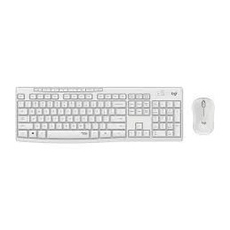 TECLADO LOGITECH SILENT WIRELESS COMBO MK295 BLANC