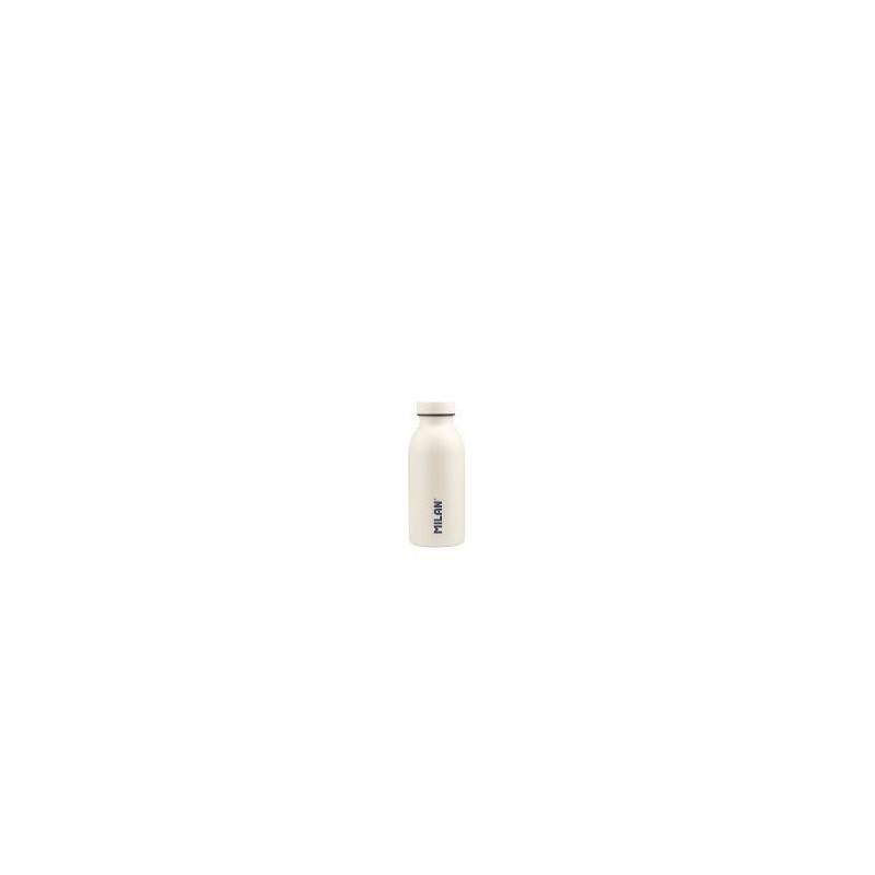 BOTELLA ISOTERMICA 354ML ACERO INOX BEIGE