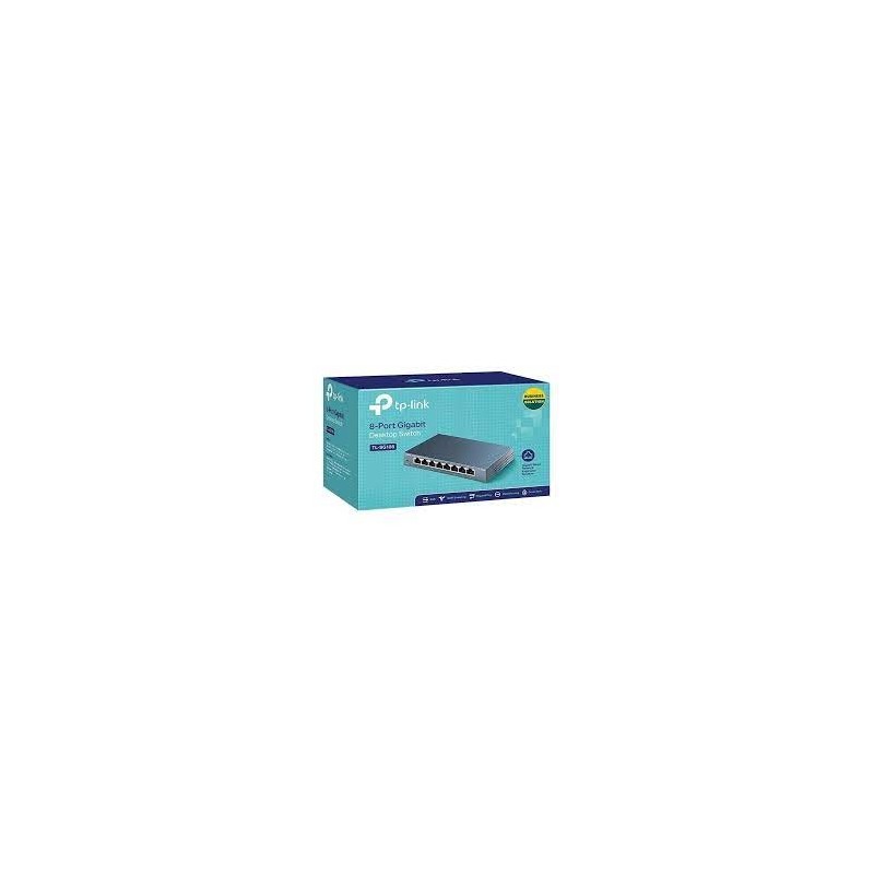 HUB SWITCH 8 PTOS 10 100 1000 TP LINK TL SG1008D