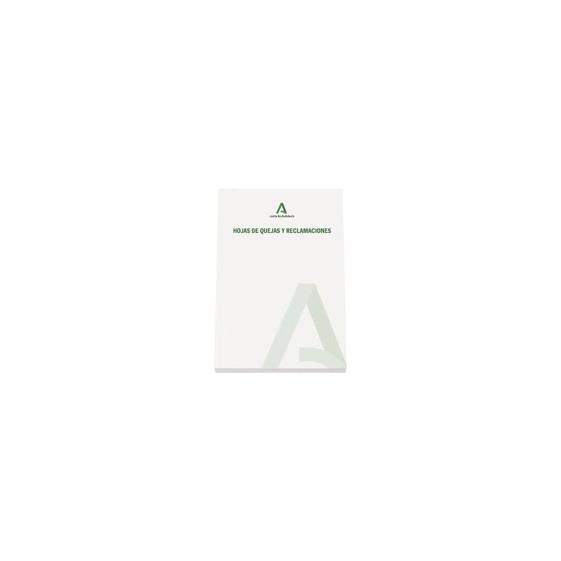 LIBRO DE RECLAMACIONES JUNTA DE ANDALUCIA