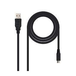 CABLE USB 2.0 NANOCABLE USB MACHO A MICRO USB 3MT