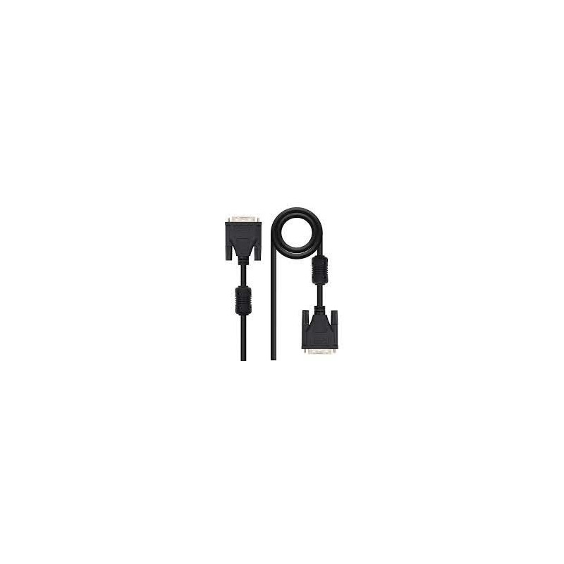 CABLE DVI DUAL MACHO MACHO 1.8MT