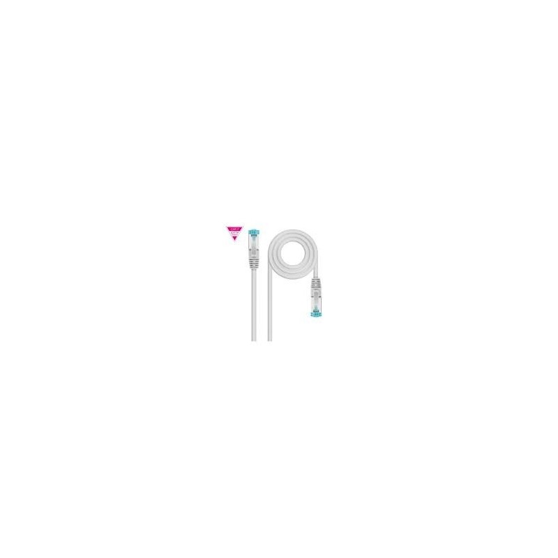 CABLE DE RED NANOCABLE RJ45 CAT7 25M GRIS SFTP