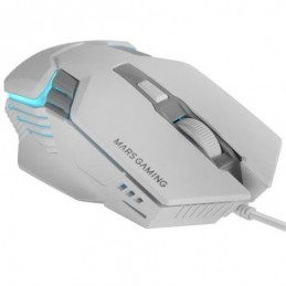 RATON MARS GAMING MM024 4000 DPI BLANCO