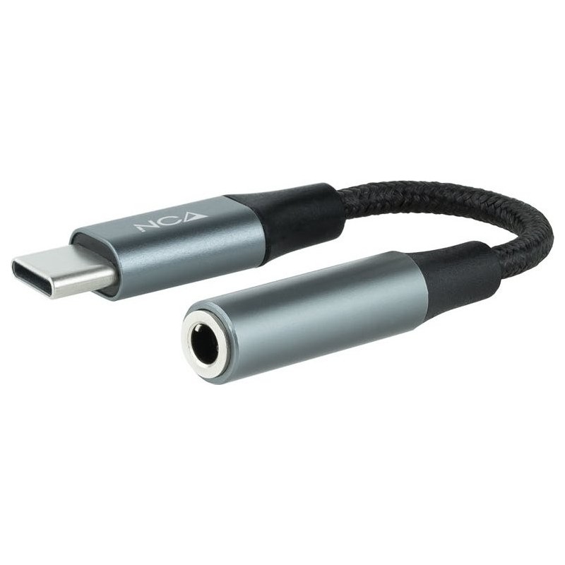 ADAPTADOR USB TIPO C NANO MACHO A JACK 3.5 HEMBRA