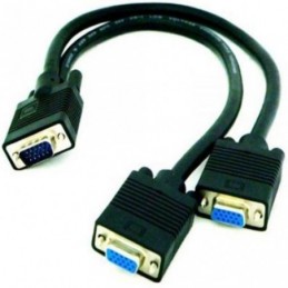 DUPLICADOR NANOCABLE VGA MACHO - 2xVGA HEMBRA