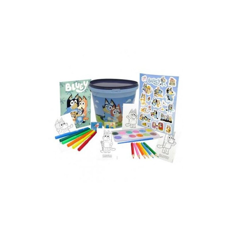 SET DE ACTIVADADES 46 IEZAS EN CUBO BLUEY