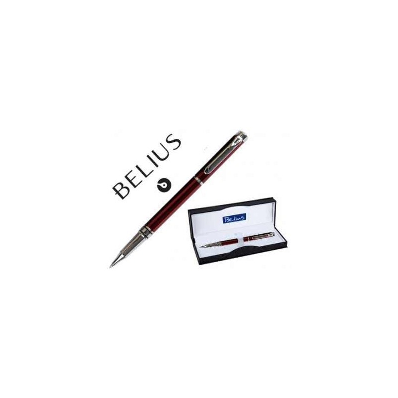 ROLLER BELIUS NUREMBERG ROJO PUNTA 0,5 MM AZUL