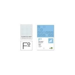 RECAMBIO FOLIO 100 HOJAS 60gr 4mm CON MARGEN 4 TAL