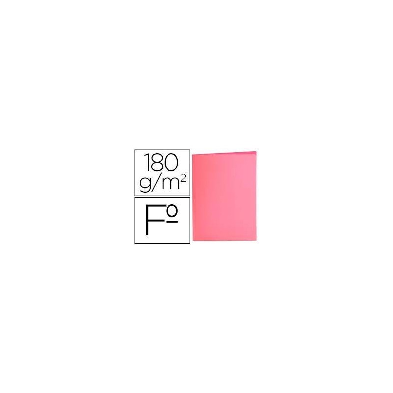 SUBCARPETA LIDERPAPEL FOLIO ROSA PASTEL