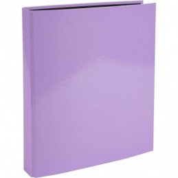 CARPETAS 4 ANILLAS A5 25MM PVC VIOLETA FUN