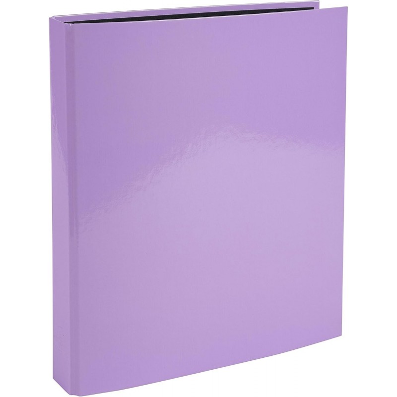 CARPETAS 4 ANILLAS A5 25MM PVC VIOLETA FUN