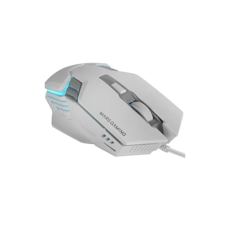RATON MARS GAMING MM024 4000 DPI BLANCO