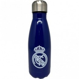 BOTELLA REAL MADRID AZUL DE ACERO 550ML