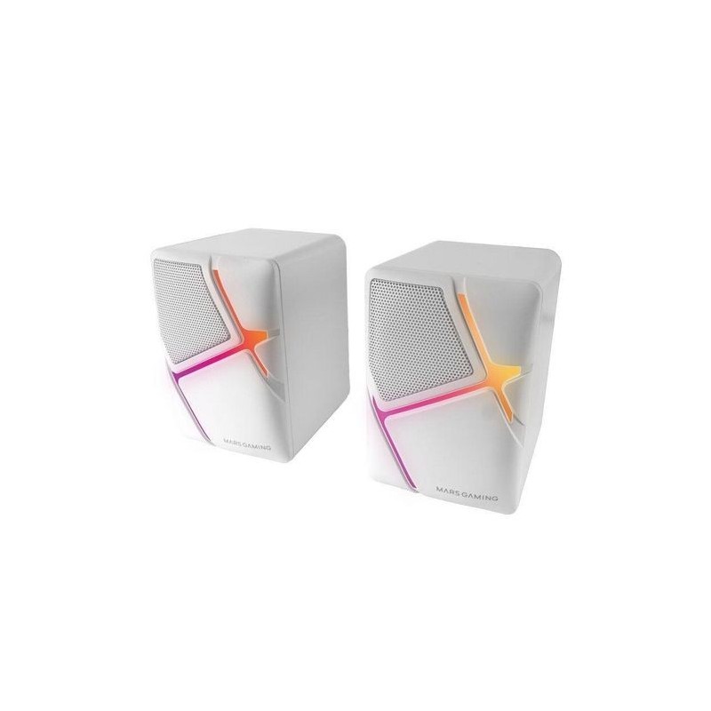 ALTAVOCES MARS GAMING MS-H 10W 2.0 BLANCOS