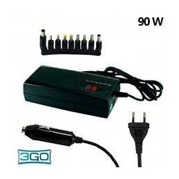 3GO CARGADOR 90W DIG CASA COCHE 9PUNT +USB I
