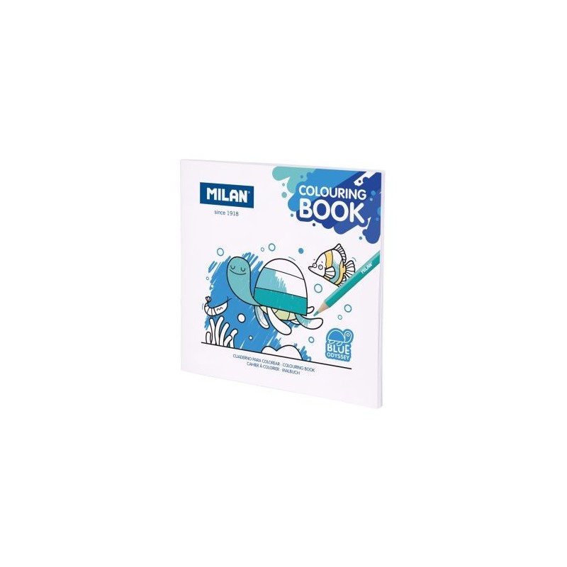 CUADERNO PARA PINTAR BLUE ODYSSEY