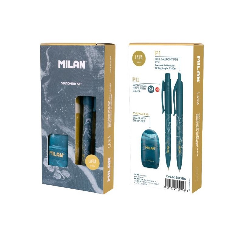 CAJA REGALO LAVA AZUL