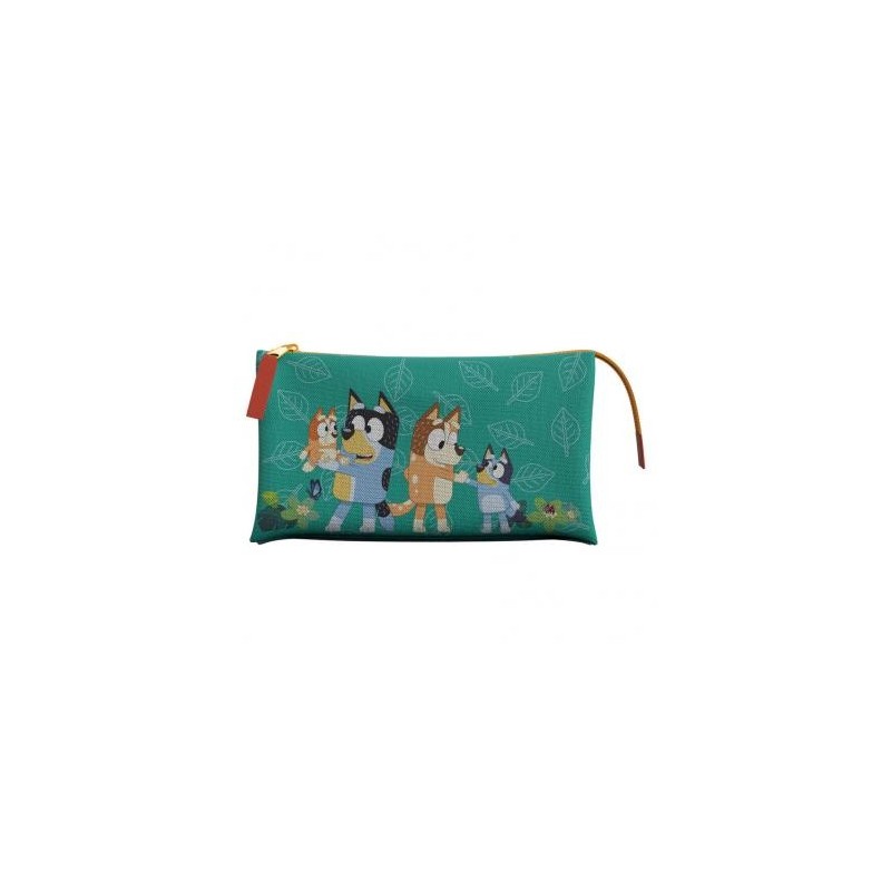 PORTATODO TRIPLE - LEAVES COLLECTION BLUEY