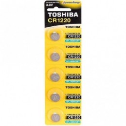 PILA DE BOTÓN TOSHIBA CR1220 3V 1 UDS