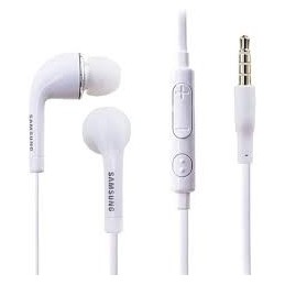 AURICULAR SAMSUNG CON MICROFONO BLANCO