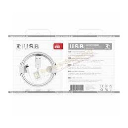 LT PLUS B7000 CABLE LIGTHNING 1MT BLANCO 2.0 AMP