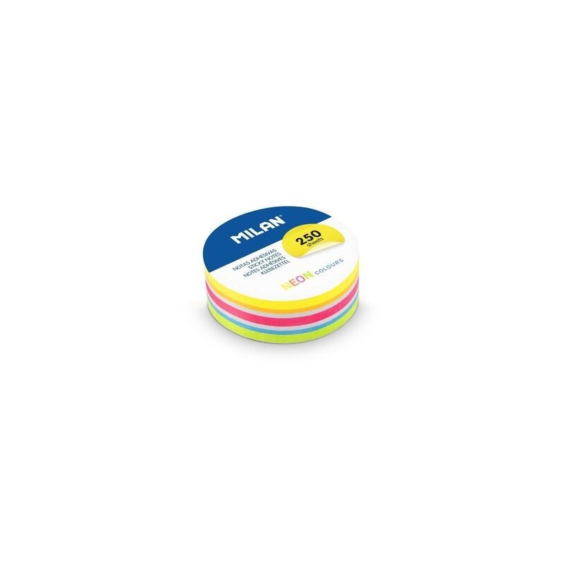 PACK 250 NOTAS ADHESIVAS CIRCULARES