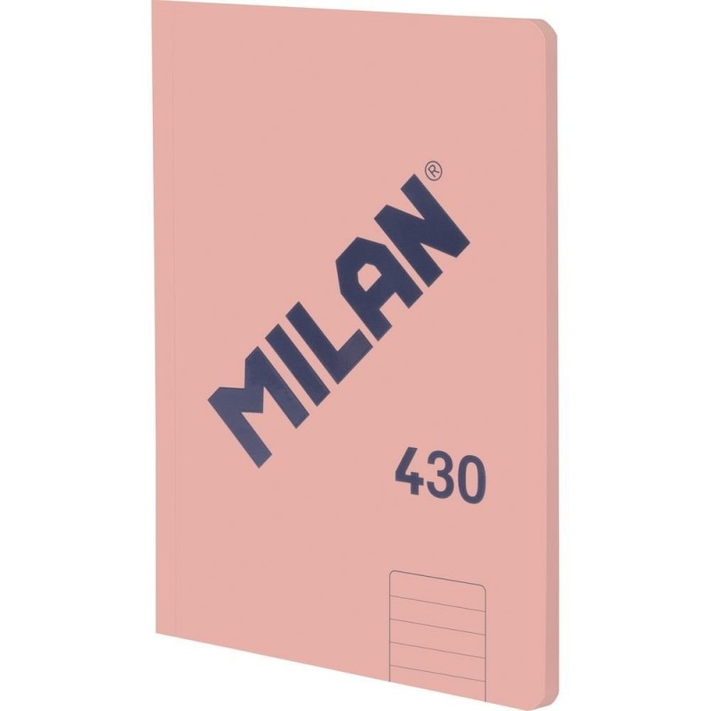 LIBRETA A5 ROSA 48H LINEAS 460 95GR