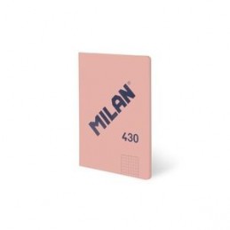 LIBRETA A5 48H CUADRICULA 95GR 21x13.5CM ROSA