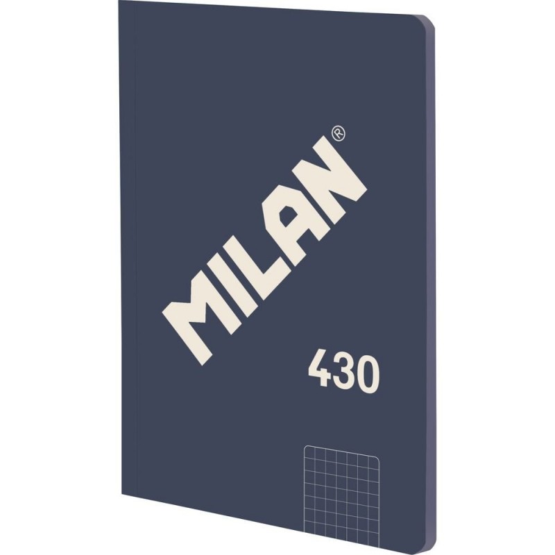 LIBRETA A5 48H CUADRICULA 95GR 21x13.5CM AZUL