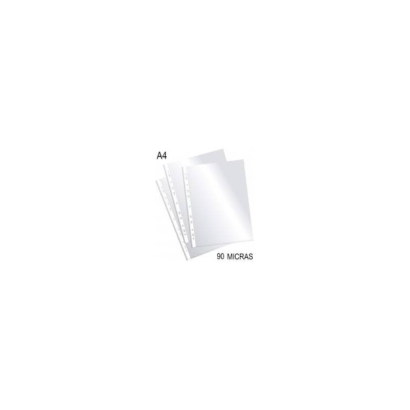 FUNDA TRASP A4 PP 90MICRAS C100 503