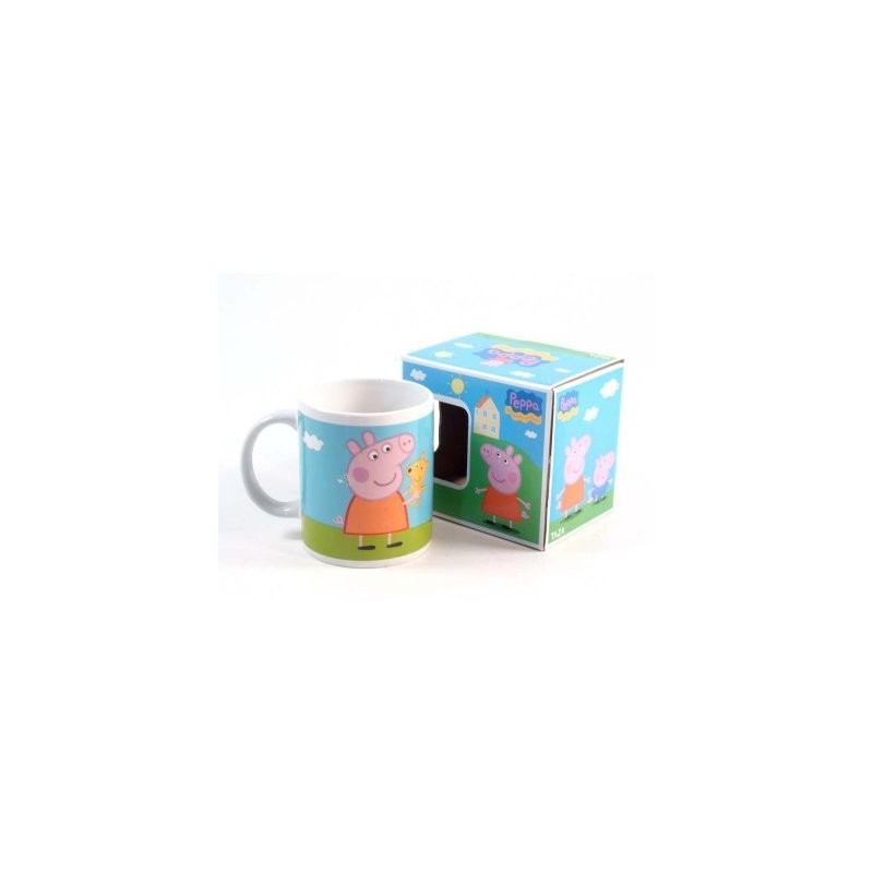 TAZA CERAMICA 320ML 11OZ PEPPA PIG