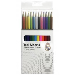 12 LAPICES DE COLORES REAL MADRID