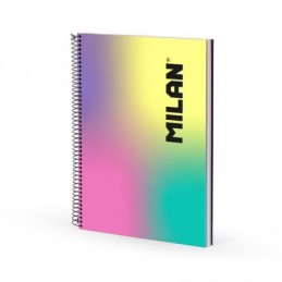 CUADERNO A4 SUNSET 120H ESPIRAL LINEAS