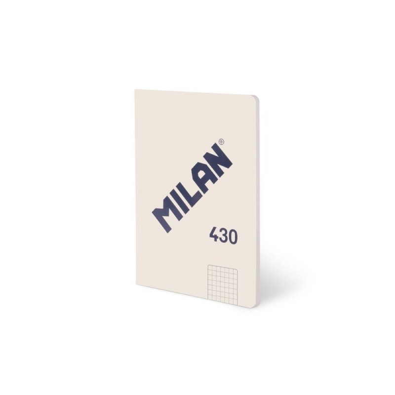LIBRETA A5 48H CUADRICULA 95GR 21x13.5CM BEIGUE