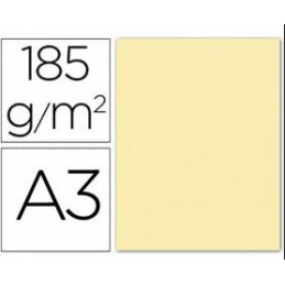 CARTULINA A3 OCRE E/25 UDS
