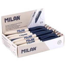 BOLIGRAFO BORRABLE MILAN 0.7MM AZUL