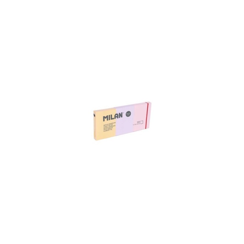 3 BLOCS 100 NOTAS ADHESIVAS 76x76 FLUO