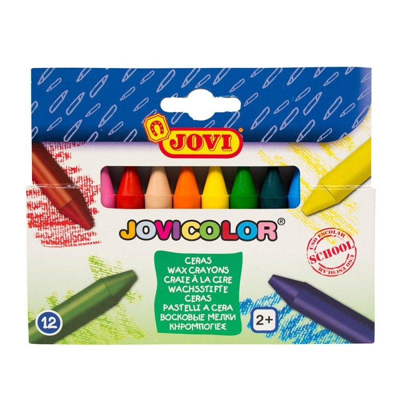 CERAS JOVICOLOR CAJA 12 COLORES