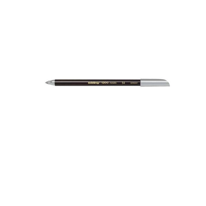 ROTULADOR EDDING 1200 PLATA