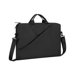 MALETIN RIVACASE FUNDA 3962 15.6" GRIS ACOLCHADA