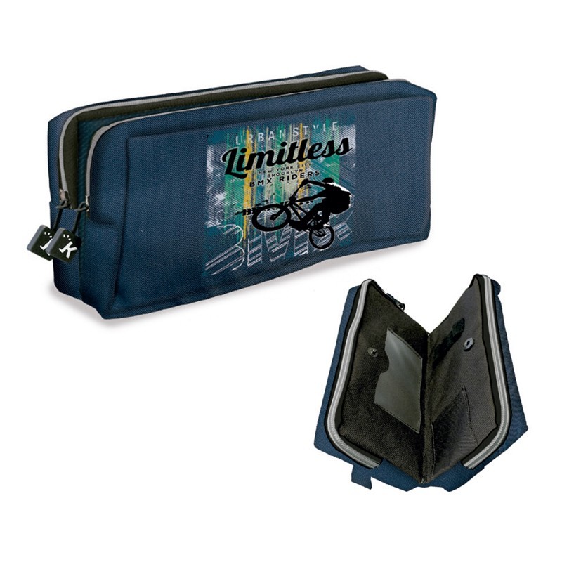 PORTATODO DOBLE SENFORT BMX AZUL LIMITLESS