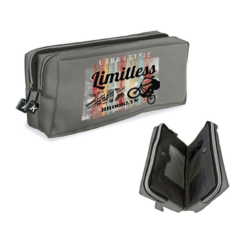 PORTATODO DOBLE SENFORT BMX GRIS LIMITLESS