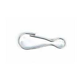 ENGANCHE PLATEADO 21MM B/100