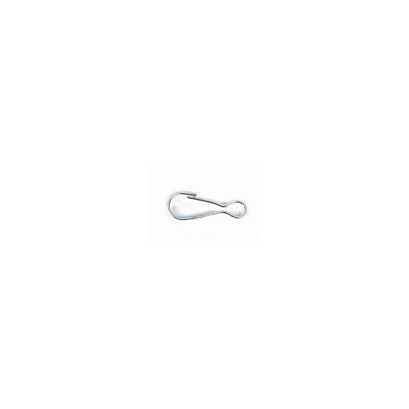 ENGANCHE PLATEADO 21MM B/100