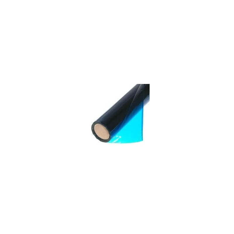 PAPEL CELOFAN AZUL FUERTE 25HOJAS 50x65CM AZUL