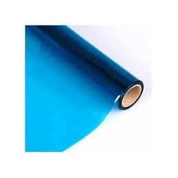 PAPEL CELOFAN ROLLO AZUL TURQUESA