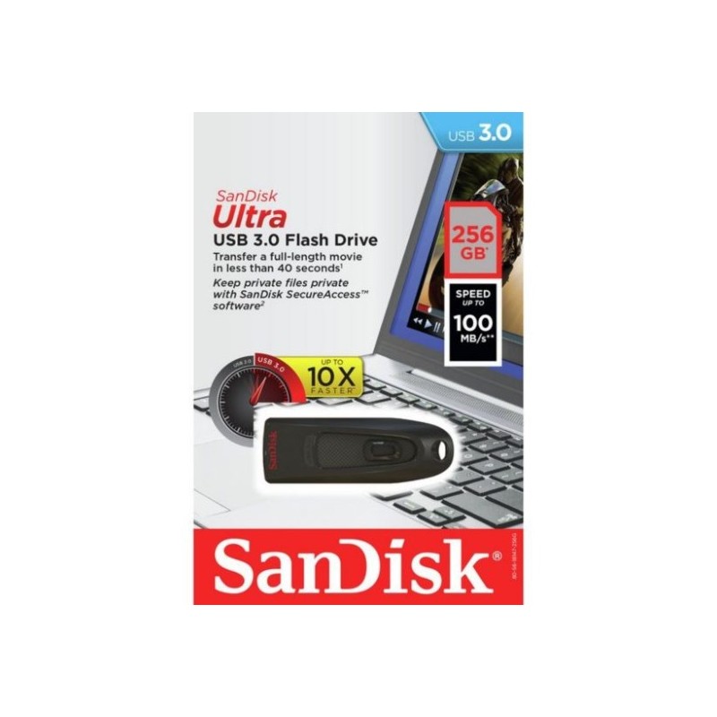 PENDRIVE 256GB SANDISK USB 3.0 ULTRA