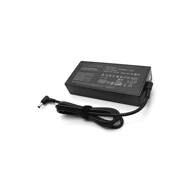 CARGADOR ASUS ORIGINAL 20V 10AMP 6.0x3.7mm 200W