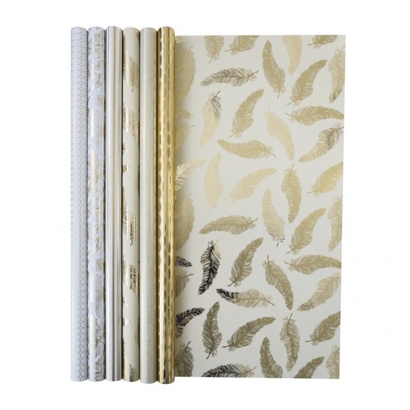PAPEL REGALO ROLLO PREMIUM TRESOR 2x0.70M 80GR